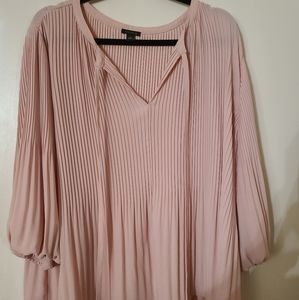Ann Taylor Pleated Blouse